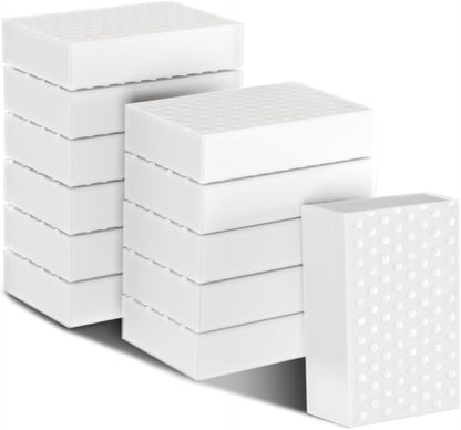 SmilePowo 50 Pack Magic Cleaning Sponges Eraser,Multi-Functional Premium Melamine Sponge Foam Cleaning Pads,Dish,Household Cleaning Scrub Sponge for Kitchen,Furniture,Bathroom