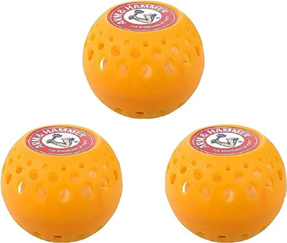 Arm & Hammer OdorBusterz® Odor Eliminator Balls, Clean Burst, 10 Count – Baking Soda Odor Control for Closets, Drawers, Hampers & Small Spaces
