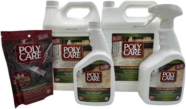 Hardwood Floor Cleaner Refill - 128 fl oz - Fresh- Refill for Spray Mops and Spray Bottles - Residue-Free Floor Cleaning Solution for Wood or Laminate Floors