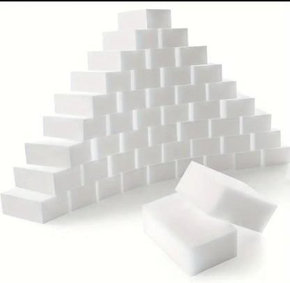Esponjas Mágicas. Paquete de 25 esponjas de melamina,esponjas mágicas, pared,producto borradores magicos,limpieza para cocina, baño, paredes,Zapatos,Extra gruesas y duraderas,Solo agua