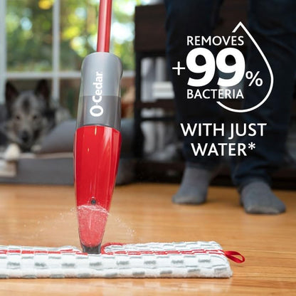 O-Cedar Genuine ProMist MAX Spray Mop Head Replacement | Machine Washable | Reusable | Microfiber Refill | Removes 99% of Bacteria