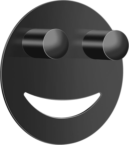 2 Pack Stainless Steel Smiley Face Dish Sponge Holder, Silver Sink Caddy Organizer Storage with Suction Cup for Kitchen, Kitchen Accessories Decor Scrubber-Silver