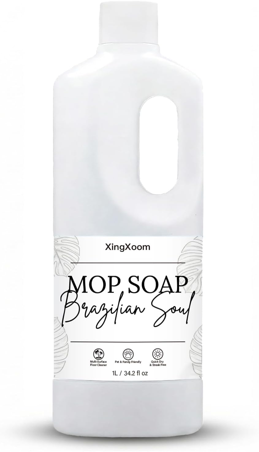 Scented Mop Soap - Premium Floor Cleaner Concentrate for Tile, Wood & Laminate, Streak-Free Low Foam Mopping Solution, Luxury Home Aromatherapy, 1L / 34.2 fl oz (Twilight Mist)