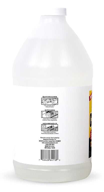 LA's Totally Awesome Streak Free Cleaning Vinegar, 64 oz (2 Pack)