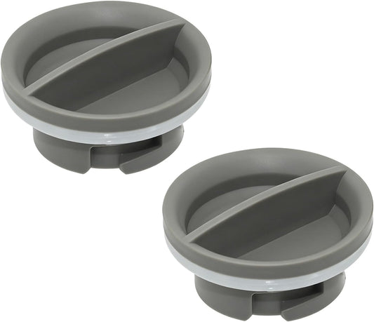 2Pcs WPW10524919 Dishwasher Rinse Aid Cap Replacement Part, Replaces W10524919 W10524923, 2684856, AP6022604, PS11755938, EAP11755938