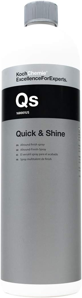 KOCHCHEMIE Quick & Shine Allround Finish Spray - Cleans, Maintains, and Preserves All Smooth and Painted Surfaces; Ideal for Quick Finishing and Showroom Exhibition Use (500 milliliters)