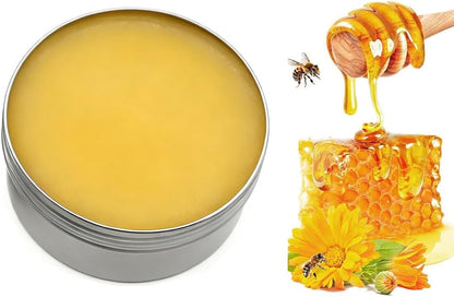Premium Beeswax Paste Wood Finish & Polish Cutting Board Sealer,Bees wax furniture polish and cleaner,Protects & Restores Furniture Polish for Floors,Cabinets,Tables,for all seasons(200g)