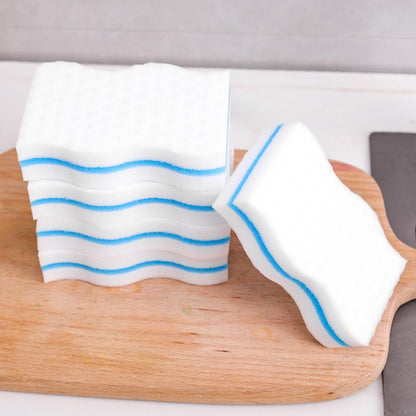 5PCS Magic Sponge Melamine Compression Dish Sponges High Density Clean Tools Kitchen Household Cleaning Supplies
