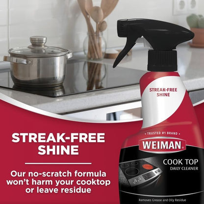 Weiman Glass Cooktop Cleaner - 12 Ounce