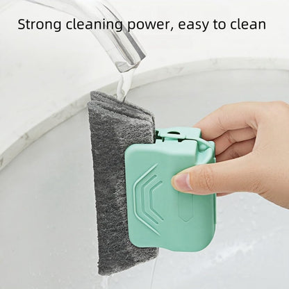 Magic Window Track Cleaner, 2024 Upgraded Window Groove Cleaning Brush Tools Set, Hand-held Window Track Cleaner Brushes Tools Set for Window lides Gaps Tile Lines Shutter Car Vents (Mix 3PCS)