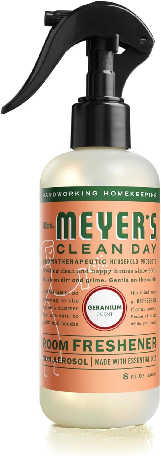 MRS. MEYER'S CLEAN DAY Room Spray, Lemon Verbena Scent, 8 Fl Oz Bottle