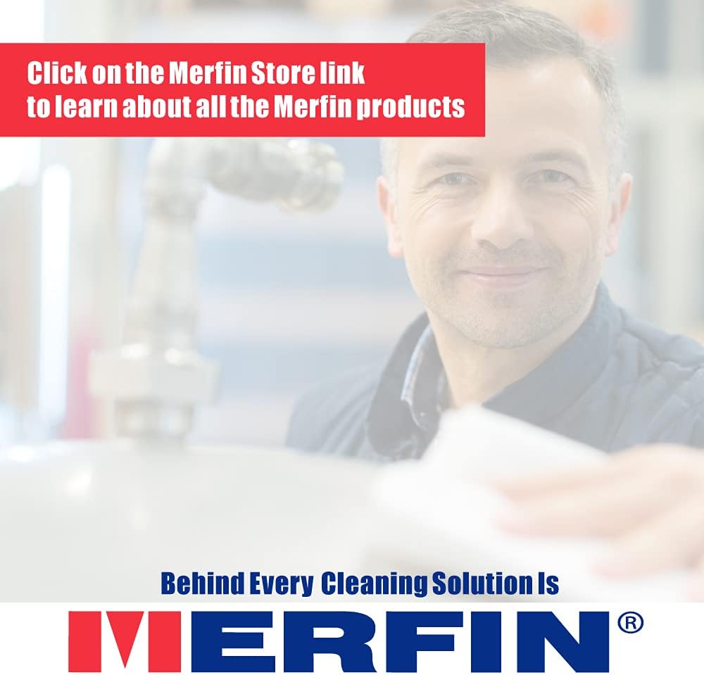 Merfin Mates Pre-Moistened Surface Cleaning Wipes for Center Pull Dispenser - 450 Cleaning Wipes per Roll, 900 Wipes per case, (2 Pack)