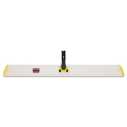 Rubbermaid Commercial Products HYGEN Microfiber Quick-Connect Mop Frame, 24 inch, Silver, for Janitorial/Professional/Industrial Cleaners for Heavy-Duty Floor Cleaning/Mopping/Dusting