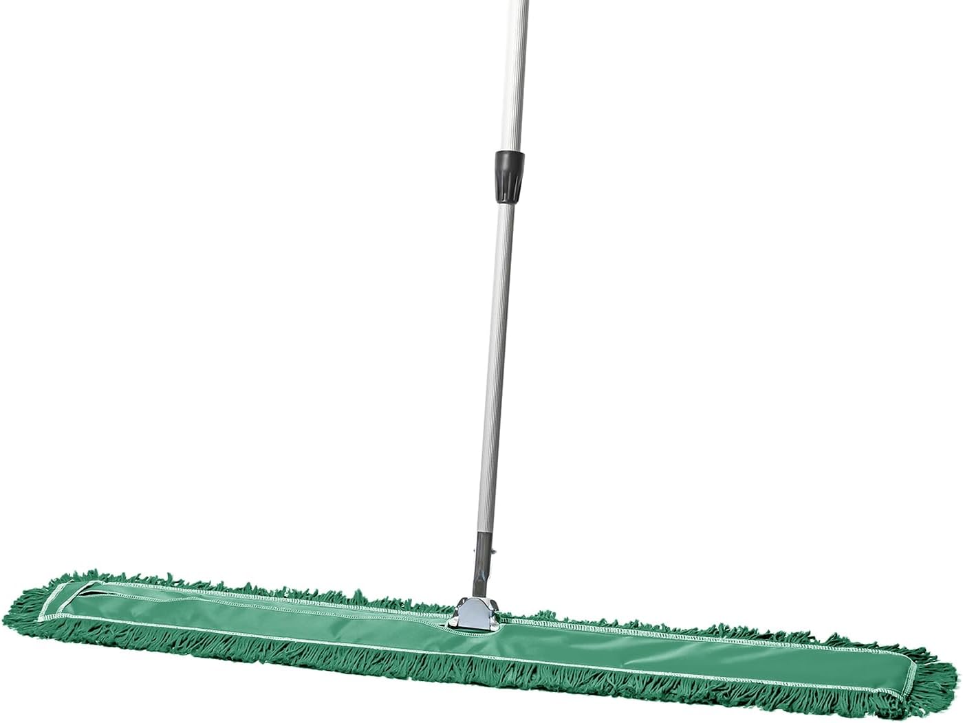 48 Inch Blue Commercial Dust Mop & Floor Sweeper with Extendable Handle – Mop for Hardwood, Tile, and Concrete Floor Cleaning