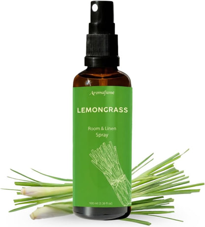 Vanilla Room, Linen & Pillow Spray by Aromafume | 100ml/3.38 fl oz | with Pure Vanilla Essential Oil | Aromatherapy Spray | Mist for Bedding, Fabrics