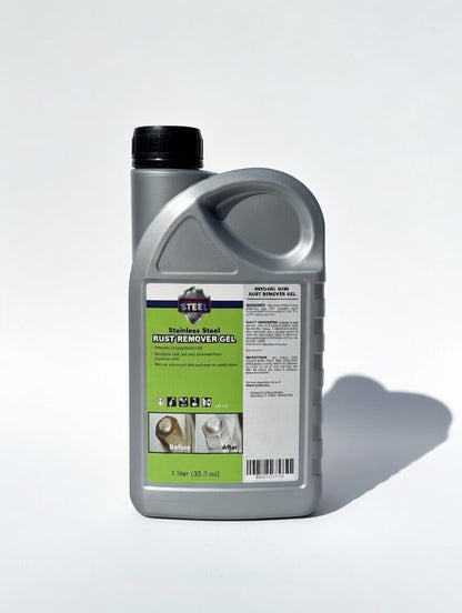 CLEAN MY STEEL Innoshine B570 Stainless Steel Rust Remover and Cleaner, NSF Certified, Approved for Food Contact Areas, 4 oz
