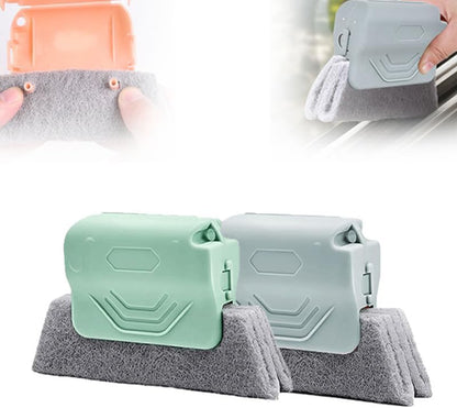 Magic Window Track Cleaner, 2024 New Window Groove Cleaning Brush Tools Set, Creative Cleaner Brushes Tools for Window lides Gaps, Sliding Door Track, Tile Lines Shutter Car Vents (Mixed, 3PCS)