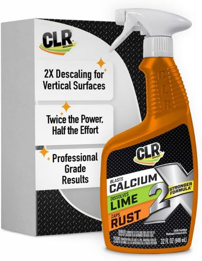 CLR Brands 2X Calcium Lime and Rust Remover - 32 oz Trigger