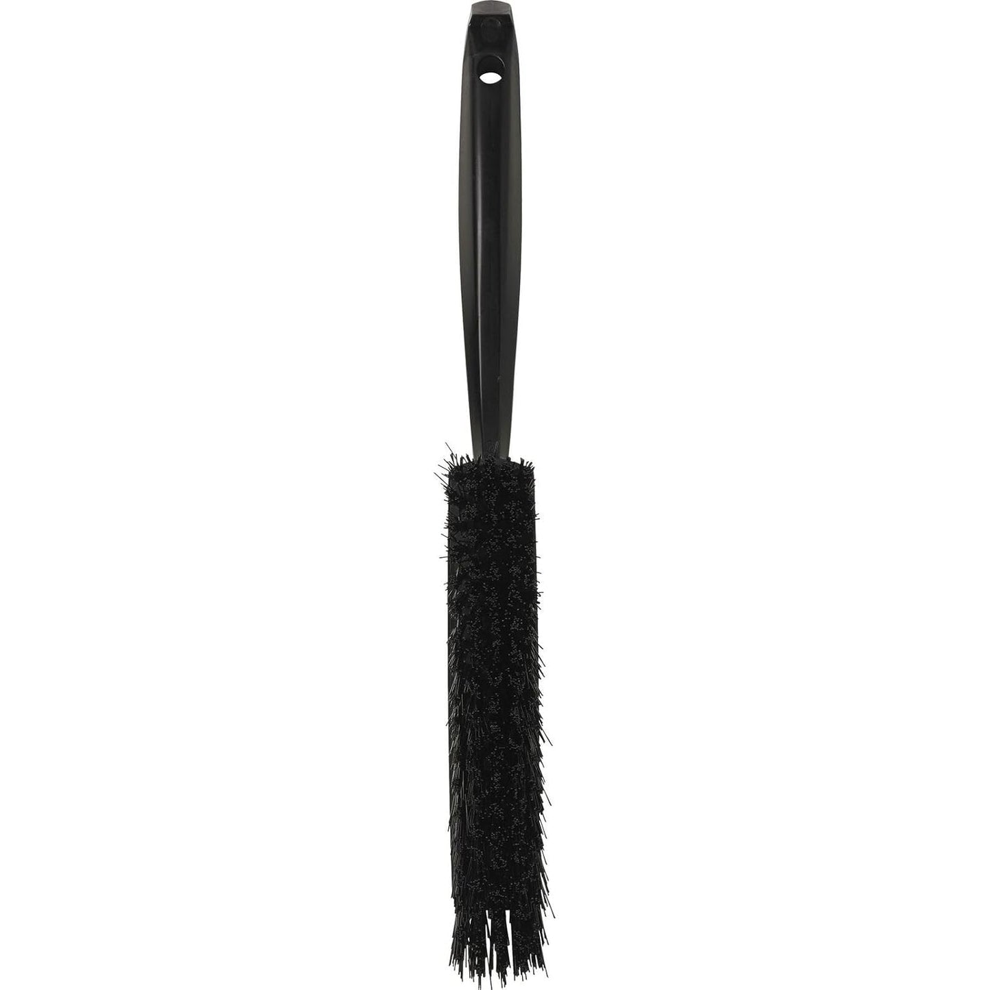 Vikan 45894 Bench Cleaning Brush, Polypropylene/Polyester Medium Bristle Dustpan Brush & Sweeper, 14 Inch, Red