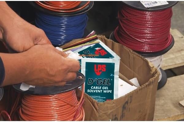 D'Gel(R), Solvent Degreaser Wipes, Orange