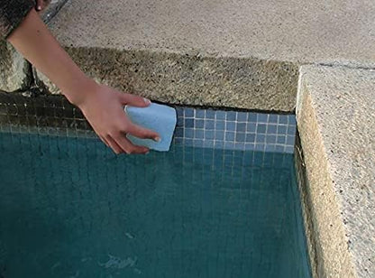COMPAC Home Magic Stone Pool Cleaner to Easily Remove Dirt, Algae, Lime, and More - Recycled Glass Stone