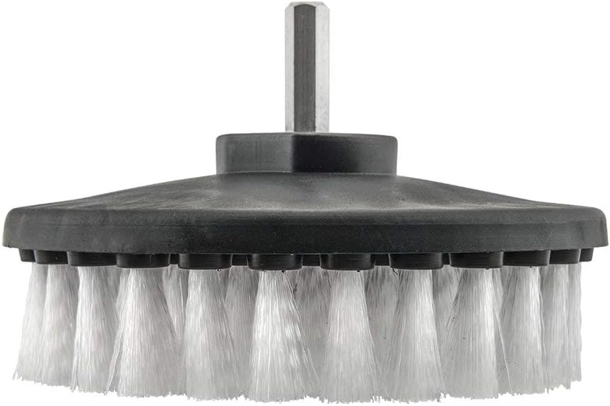 Chemical Guys ACC507 Medium Duty Spinner Multi-Surface Drill Brush Attachment (Fits Any Standard Drill - Power Scrubber Removes Stains & Cleans Floor Mats, Upholstery & Carpets), Yellow