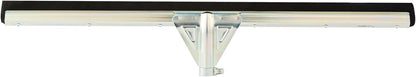 Restaurantware-SQUEEGEE ONLY: Clean Tek Professional 29.92 Inch Floor Squeegee, 1 Broom With Double Rubber Blade - Handle Sold Separately, Heavy-Duty, Steel Wiper For Concrete Floor