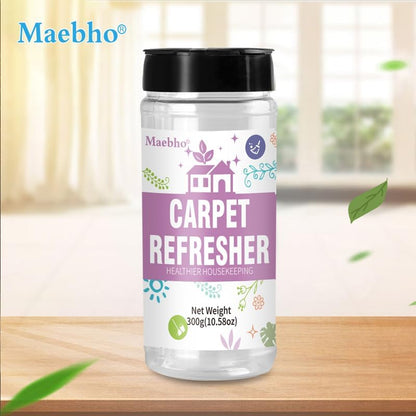 Carpet Deodorizer & Freshener Powder | 10.58 oz Dry Pet Odor Eliminator & Urine Odor Remover - Natural Ingredients Rug Freshener Powder