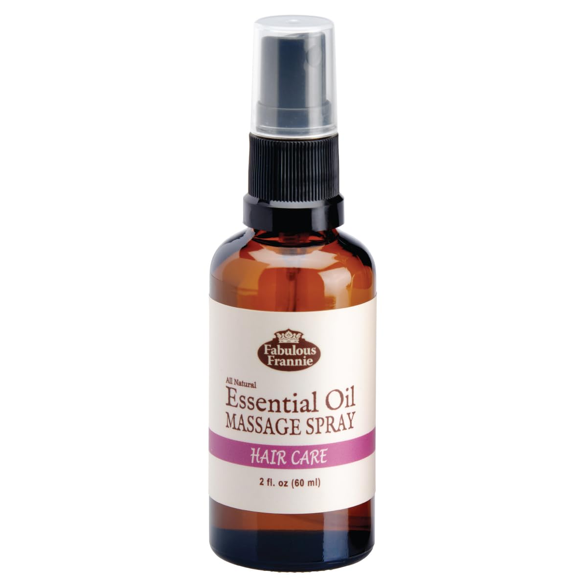 Fabulous Frannie Bug Away Healthy Massage Spritz Made with Carrier Oils and Citronella, Lavender, Eucalyptus and Lemongrass Essential Oils 2oz