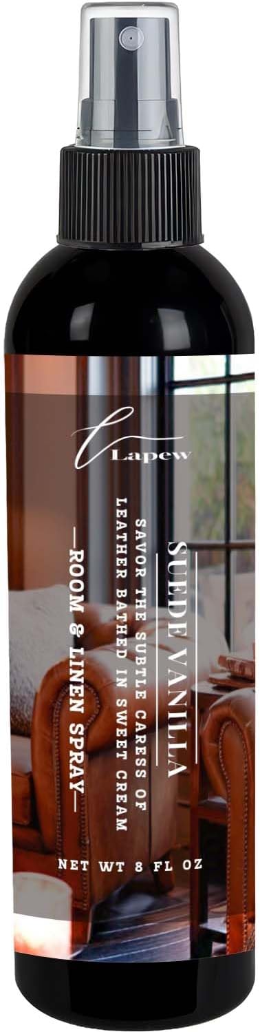 Lapew Room & Linen Spray | Fragrance Mist for Home, Car & Office | Fabric & Air Freshener | Neutralizing Mist | Made in USA | Cozy Cinnamon & Apple - Colors B