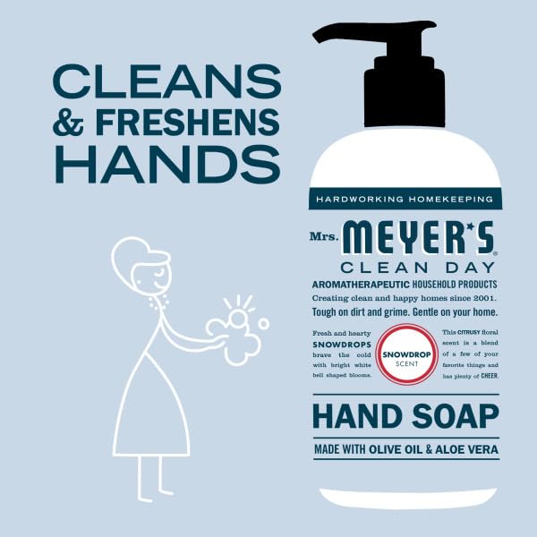 Mrs. MEYER'S Liquid Hand Soap Variety, 1 Plum Berry Refill, 1 Plum Berry Hand Soap (Vareity Pack)