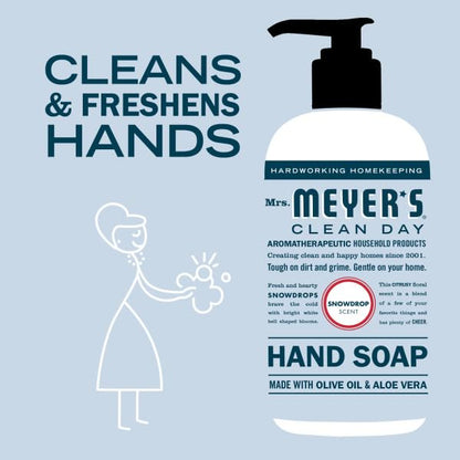 Mrs. MEYER'S Liquid Hand Soap Variety, 1 Plum Berry Refill, 1 Plum Berry Hand Soap (Vareity Pack)