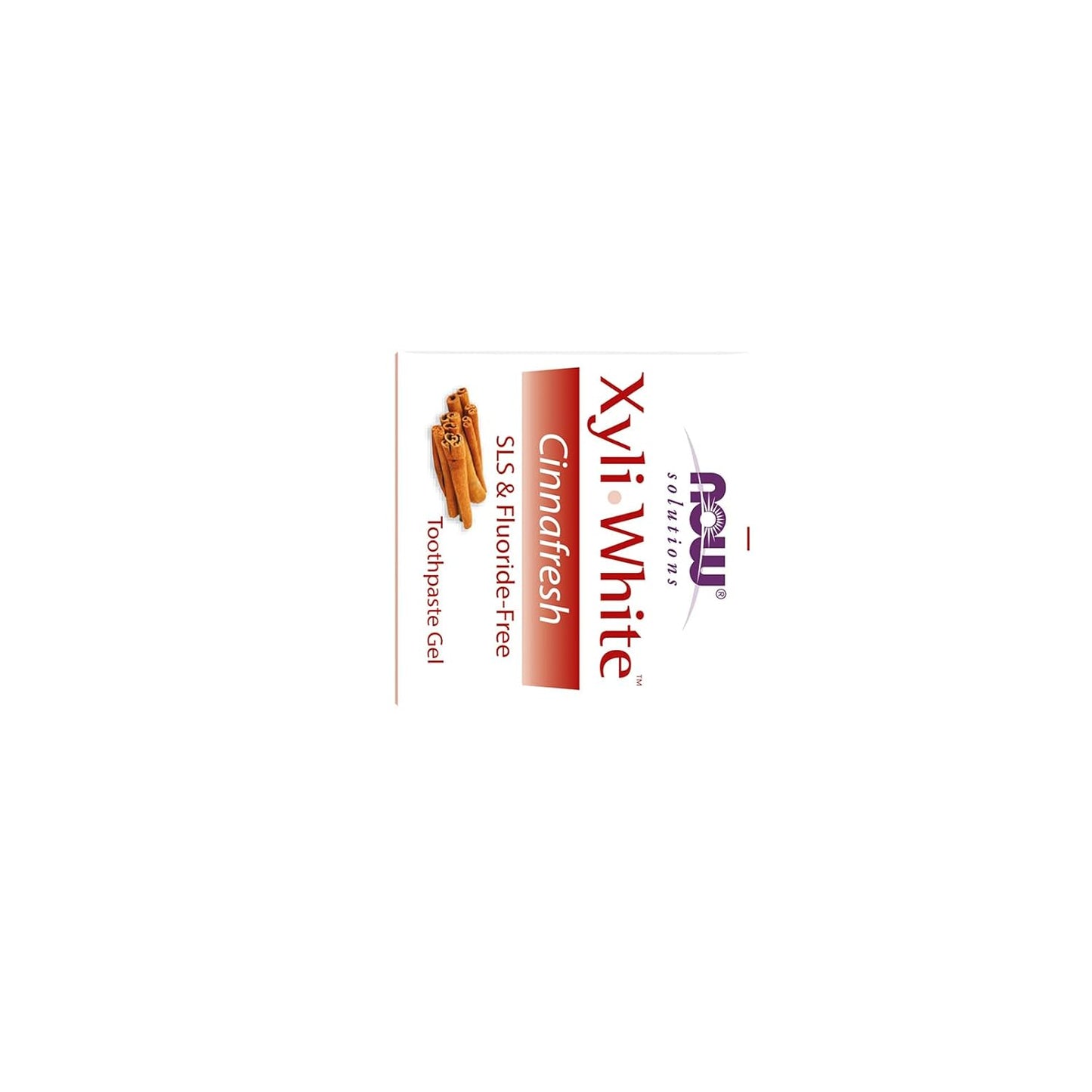 NOW Solutions, Xyliwhite™ Toothpaste Gel, Platinum Mint, Cleanses and Whitens, Fresh Taste, 6.4-Ounce