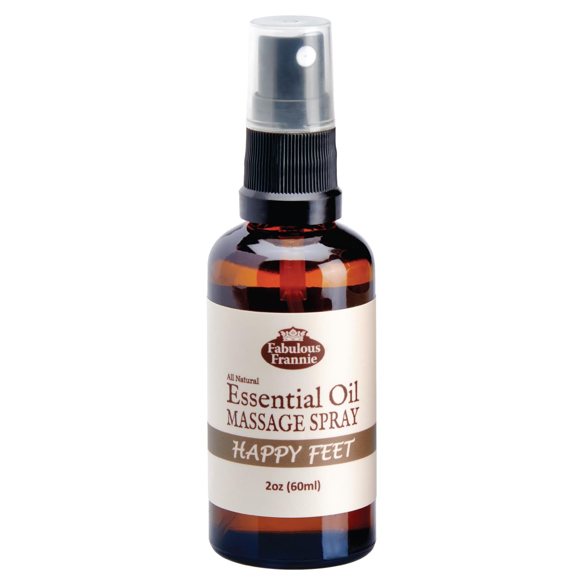 Fabulous Frannie Bug Away Healthy Massage Spritz Made with Carrier Oils and Citronella, Lavender, Eucalyptus and Lemongrass Essential Oils 2oz