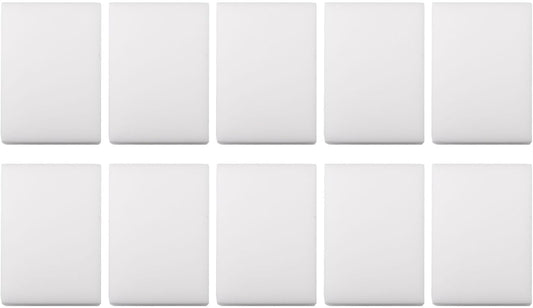Melamine Foam Cleaning Sponges Multi-Purpose Eraser Sponge for Kitchen Bathroom Household Cleaning Stain Removal No Chemical Required Durable Magic Cleaning Pads 10x7x3cm White