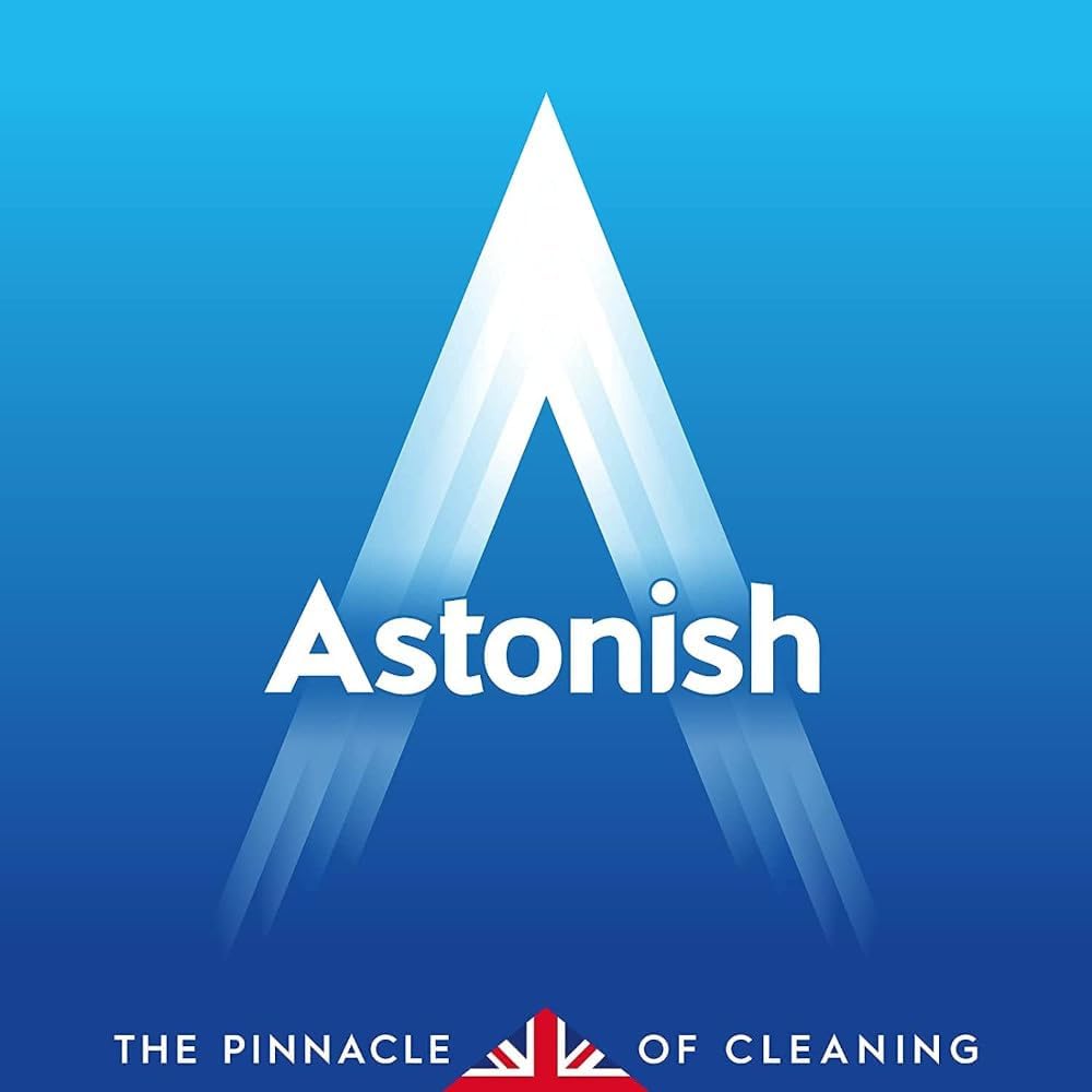Astonish Apple Burst Household Cleaner - Shower Curtain, Shower Door, Bathroom Tiles - Hard Water Stains, Rust & Calcium Bathroom Cleaner - No Scrub, Cruelty Free Cleaning Supplies, 750ml Bottle