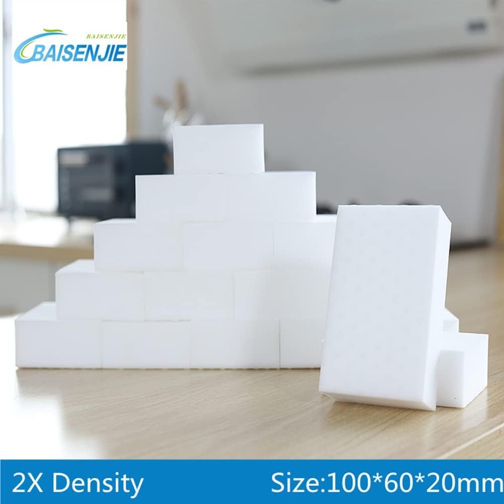 Magic Sponges Cleaning Eraser,50 Pack Melamine Sponge Foam Pads,Multi-Functional Household Cleaning Kitchen Dish Sponge for Furniture,Bathroom,Bathtub, Sink,Floor, Baseboard, Wall Cleaner