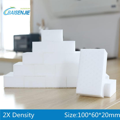 Magic Sponges Cleaning Eraser,50 Pack Melamine Sponge Foam Pads,Multi-Functional Household Cleaning Kitchen Dish Sponge for Furniture,Bathroom,Bathtub, Sink,Floor, Baseboard, Wall Cleaner