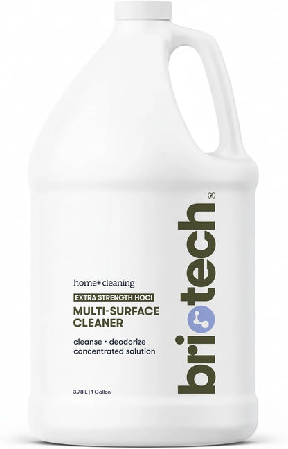 BRIOTECH Extra Strength HOCl Cleaner, 500 PPM Hypochlorous Acid Concentrate, ULV Foggers & Humidifiers, Professional Deodorizer for Dental, Offices, Schools, Homes, Peroxide Free, 32 fl oz