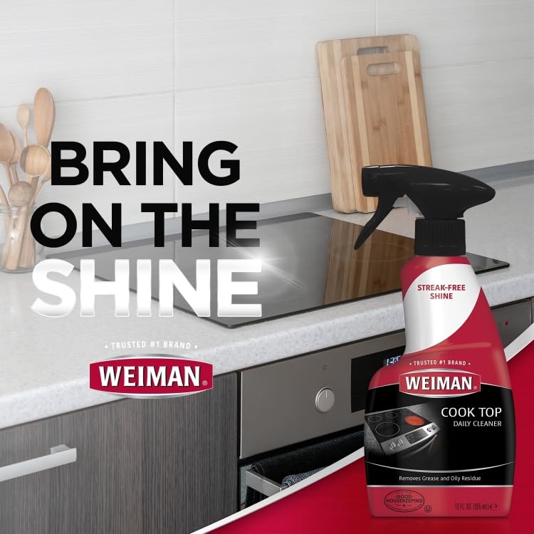Weiman Glass Cooktop Cleaner - 12 Ounce