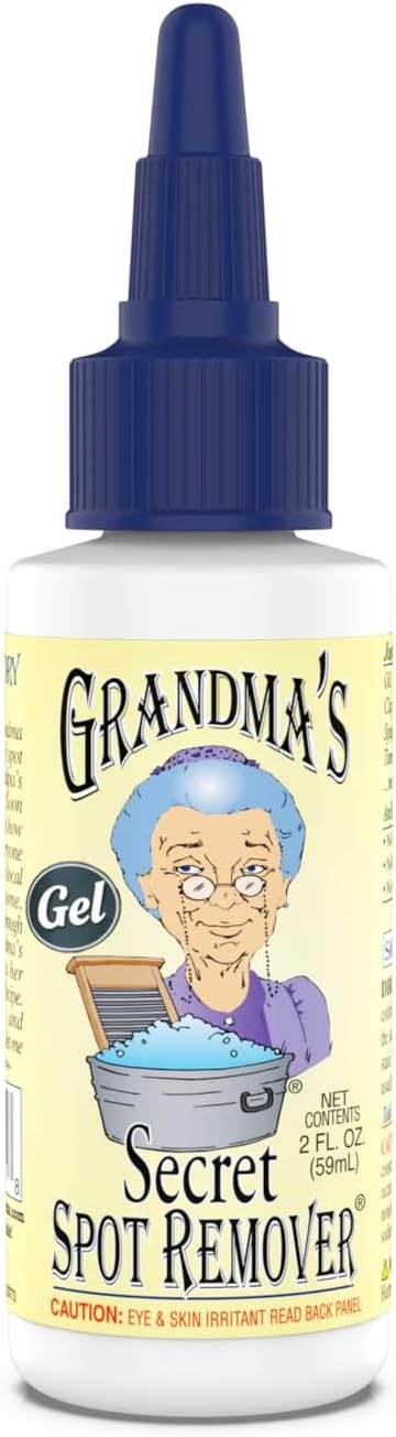 Grandma's Secret Spot Remover Laundry Spray - Chlorine, Bleach and Toxin-Free for Clothes - Fabric Stain Remover Removes Oil, Paint, Blood and Pet Stains - 16 oz & 2 oz Combo, DuoPack