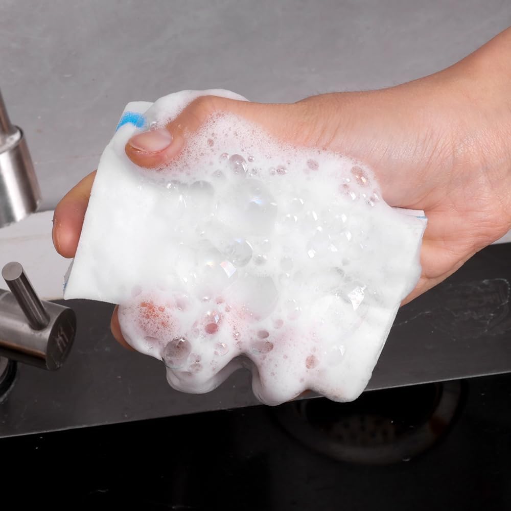 5PCS Magic Sponge Melamine Compression Dish Sponges High Density Clean Tools Kitchen Household Cleaning Supplies