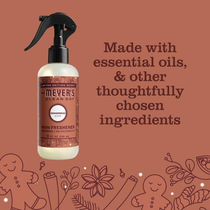 MRS. MEYER'S CLEAN DAY Room Spray, Lemon Verbena Scent, 8 Fl Oz Bottle