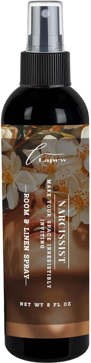 Lapew Room & Linen Spray | Fragrance Mist for Home, Car & Office | Fabric & Air Freshener | Neutralizing Mist | Made in USA | Cozy Cinnamon & Apple - Colors A