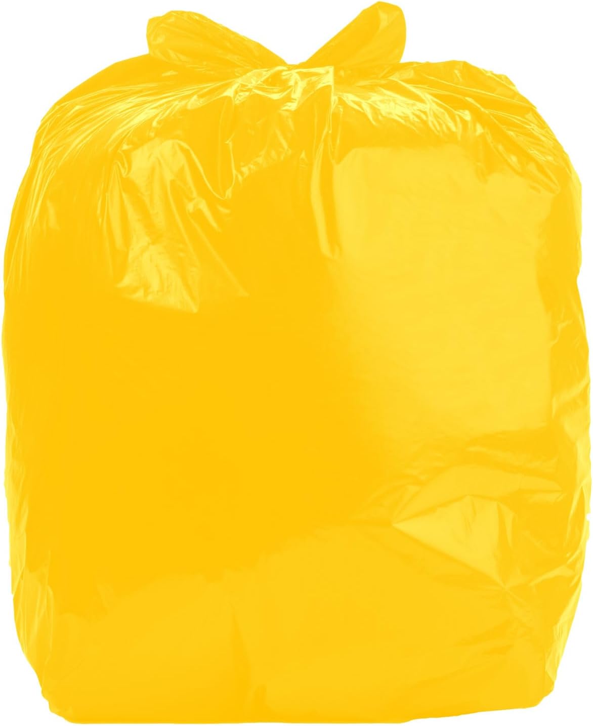 Ultrasac Heavy Duty 55 Gallon Clear Trash Bags - (Value 50 Pack) - 1.2 MIL equivalent Industrial Strength Plastic 37" x 54" for 50-55 Gal Cans -Fits Toter, Rubbermaid Brute, Carlislie Bronco etc.