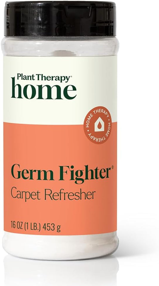 Plant Therapy Home Germ Fighter Carpet Refresher 16 oz Natural Ingredients, Neutralizes Odors, Naturally scented, Made without Phthalates, Dyes, Sulfates, Bleach, Synthetic Fragrances