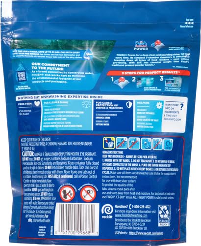 Finish Power Dishwasher Detergent 27ct