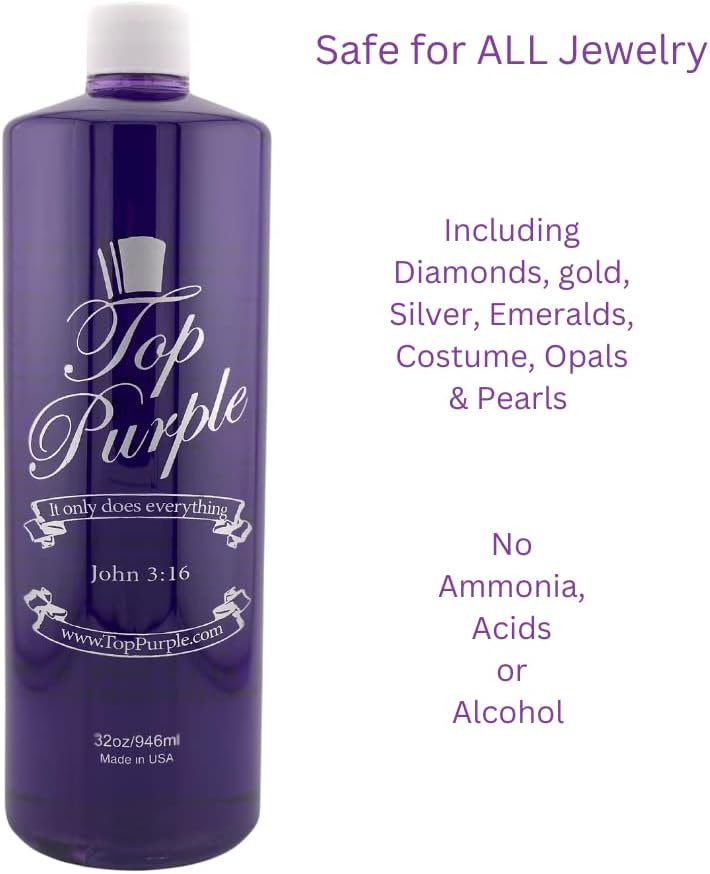 Jewelry and More Cleaner 8 Ounce Spray Bottle