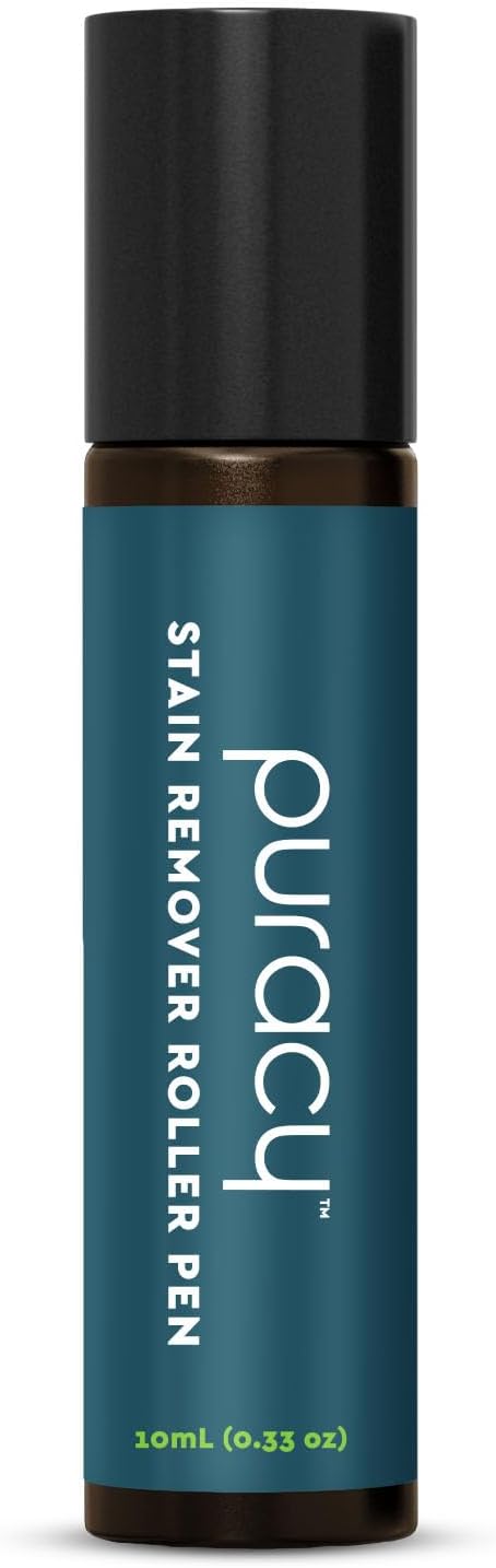 Puracy Stain Remover, Travel and Laundry Stain Cleaner for Clothes, Baby Essentials, Kids Stains, Oil and Fabric Spot Cleaner (Stain Remover Spray, 12 fl oz)