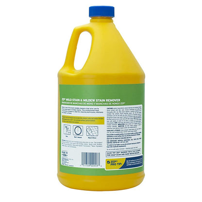 Zep Mold Stain and Mildew Stain Remover 128 Ounces ZUMILDEW128